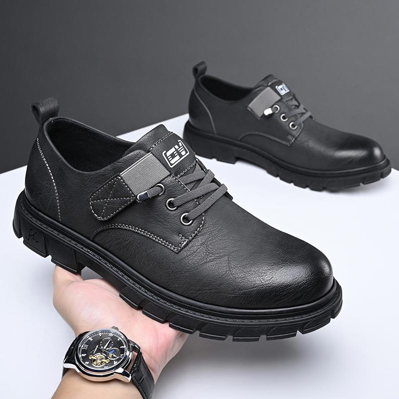 Herresko - Klassisk Snørelukning - Slidstærk Ydersål - Elegant & Casual Design