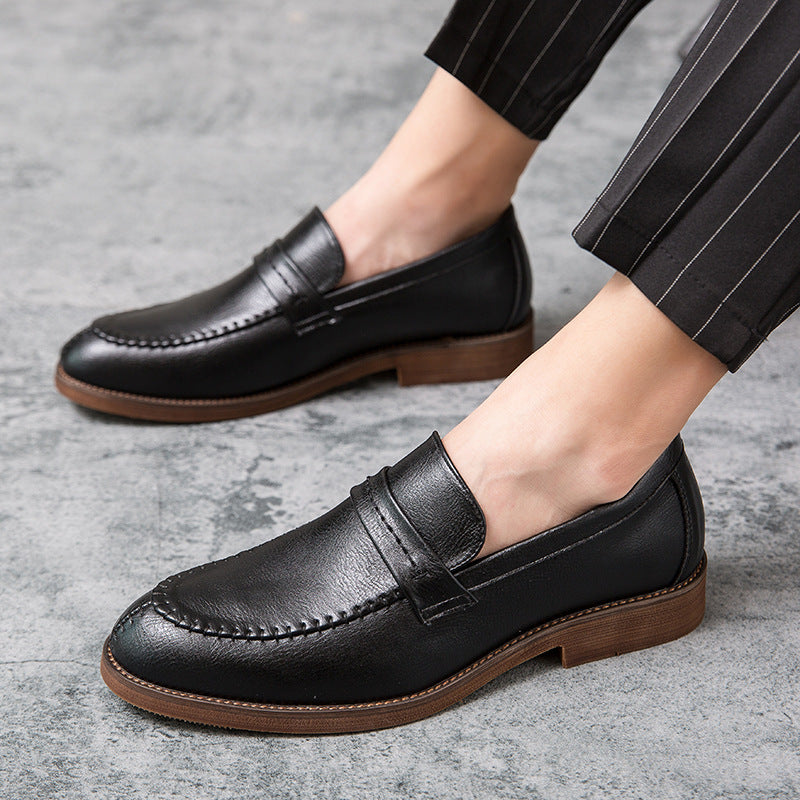 Herre Loafers – Ægte Læder – Slip-On – Penny Strap – Komfortabel Pasform