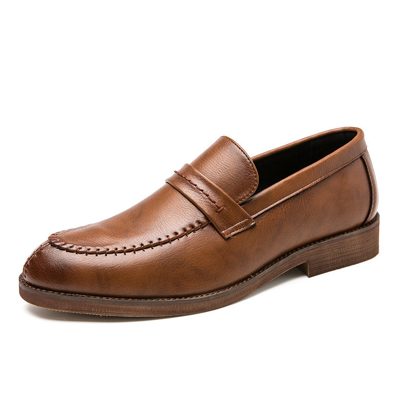 Herre Loafers – Ægte Læder – Slip-On – Penny Strap – Komfortabel Pasform