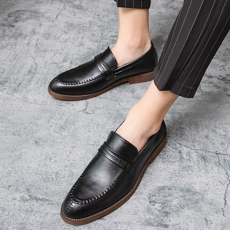 Herre Loafers – Ægte Læder – Slip-On – Penny Strap – Komfortabel Pasform