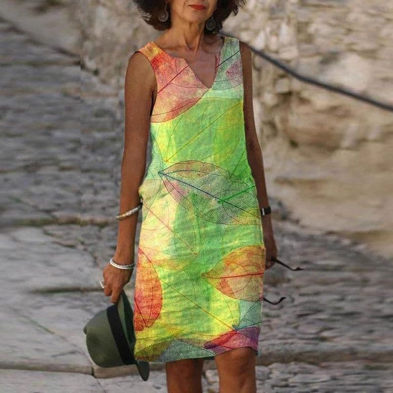 Julie - Designer Dress with Beautiful Patterns