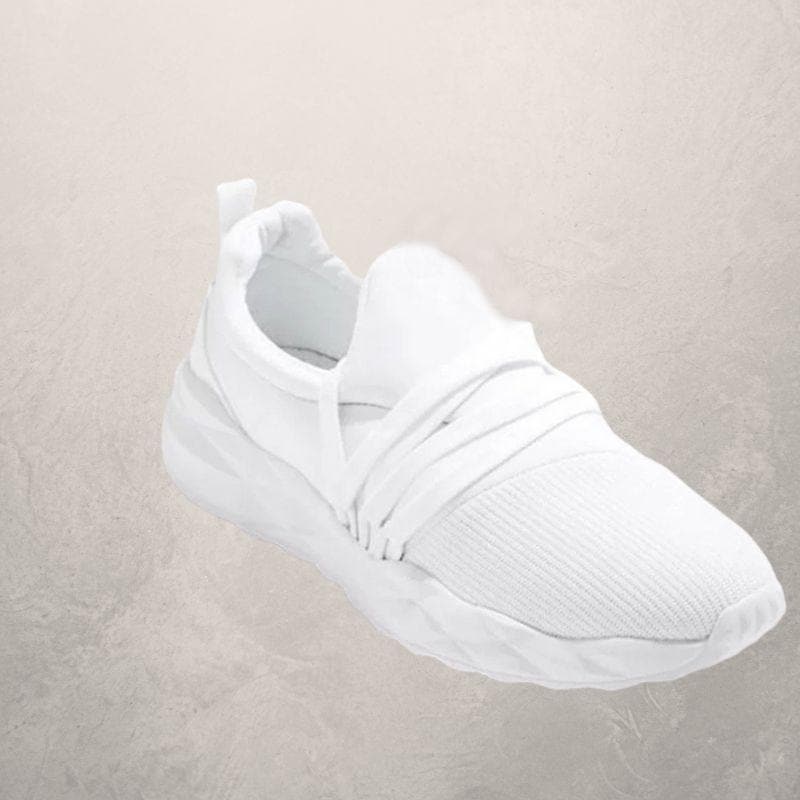 Dame Sneakers - Åndbart Mesh - Tykkesål med Komfort - Stilrent Design