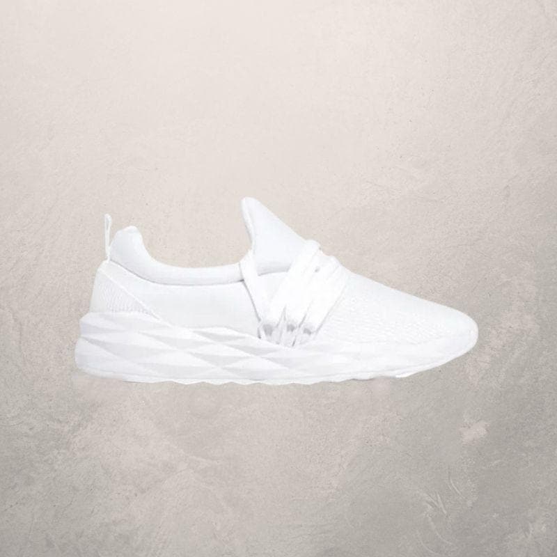 Dame Sneakers - Åndbart Mesh - Tykkesål med Komfort - Stilrent Design