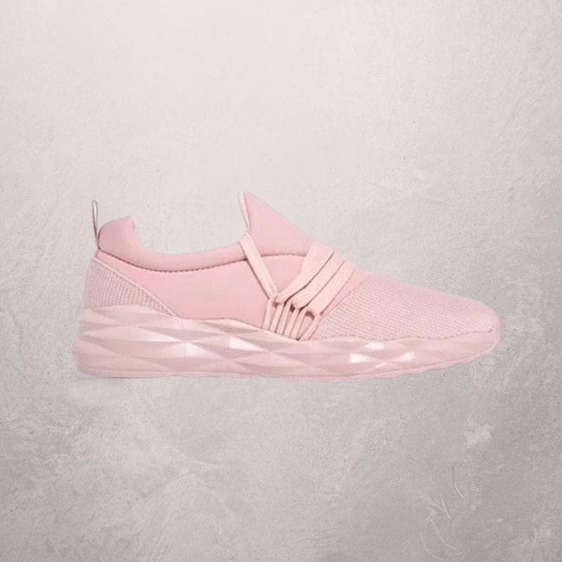 Dame Sneakers - Åndbart Mesh - Tykkesål med Komfort - Stilrent Design