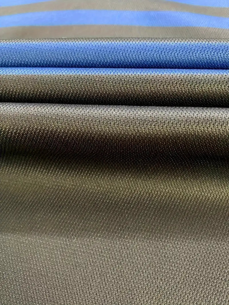 Men's Polo Shirt - Striped Design - Tailored Fit - Short-Sleeved Breathable Casual