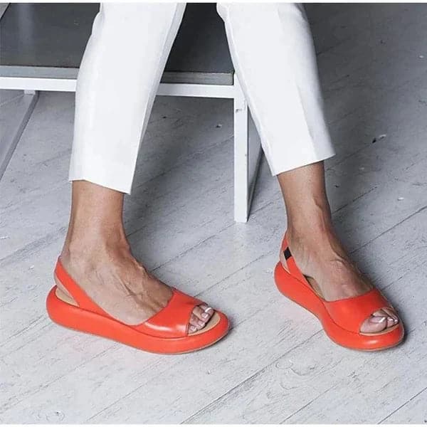 Women's Sandals - Open Toe - Flat Sole - Comfortable and Stylish for Everyday