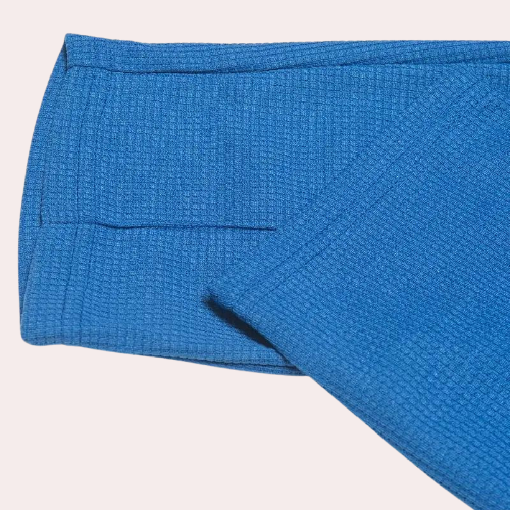 Men's Jogging Pants - Tapered Fit - Lightweight Fabric - Elastic Waist with Drawstring