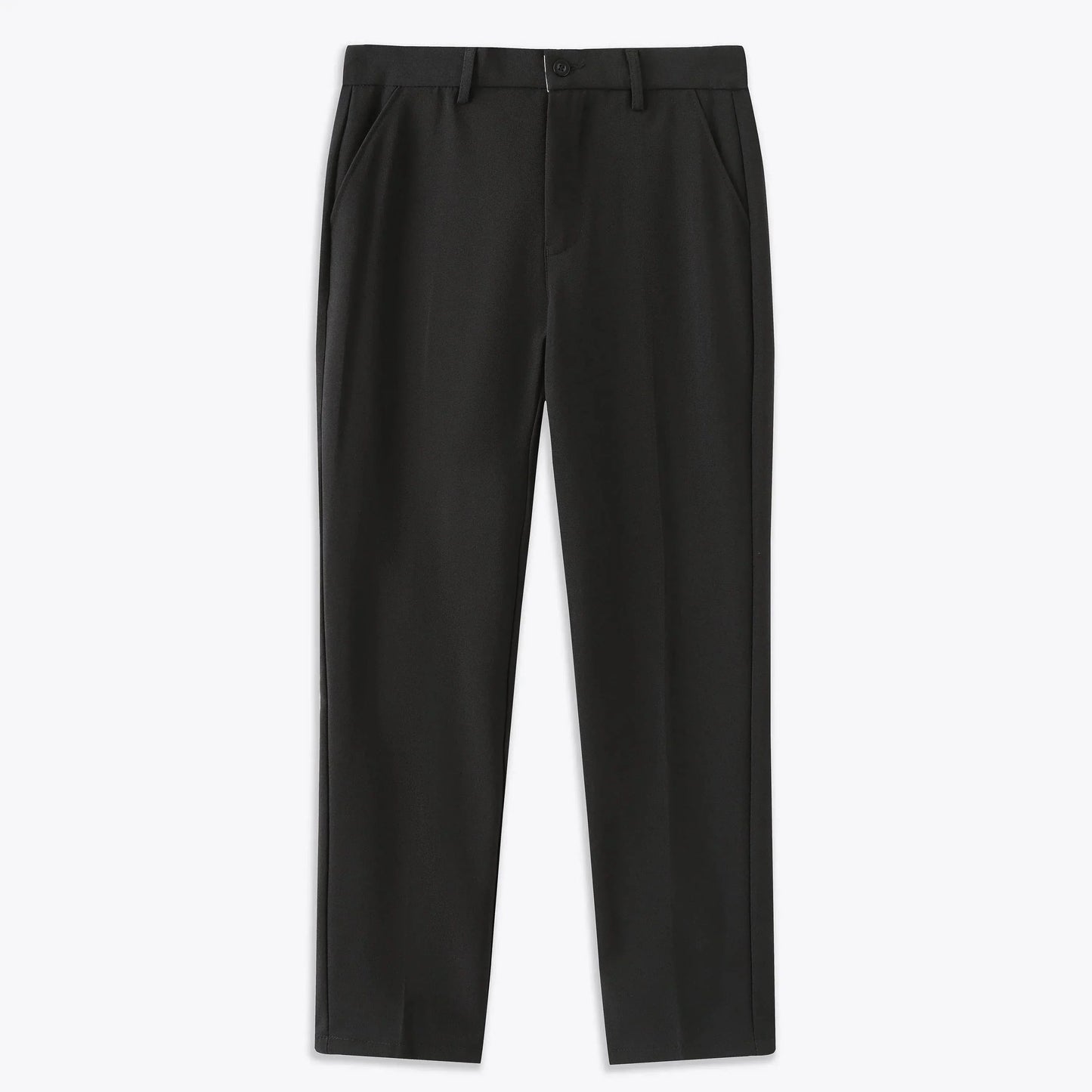 Herrebukser - Skræddersyet Slim Fit - Ankelkorte - Flad Front Elegant Look