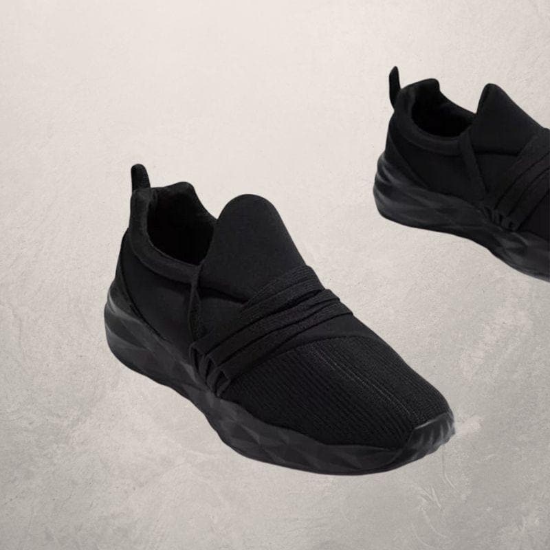 Dame Sneakers - Åndbart Mesh - Tykkesål med Komfort - Stilrent Design
