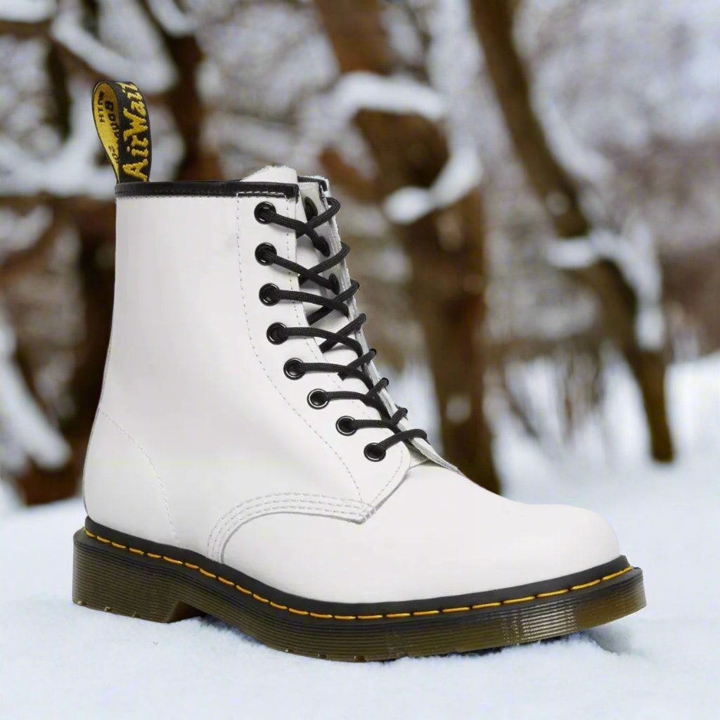 Women's Boots - Leather - Laces - Comfortable Air-Cushion Sole - Durable