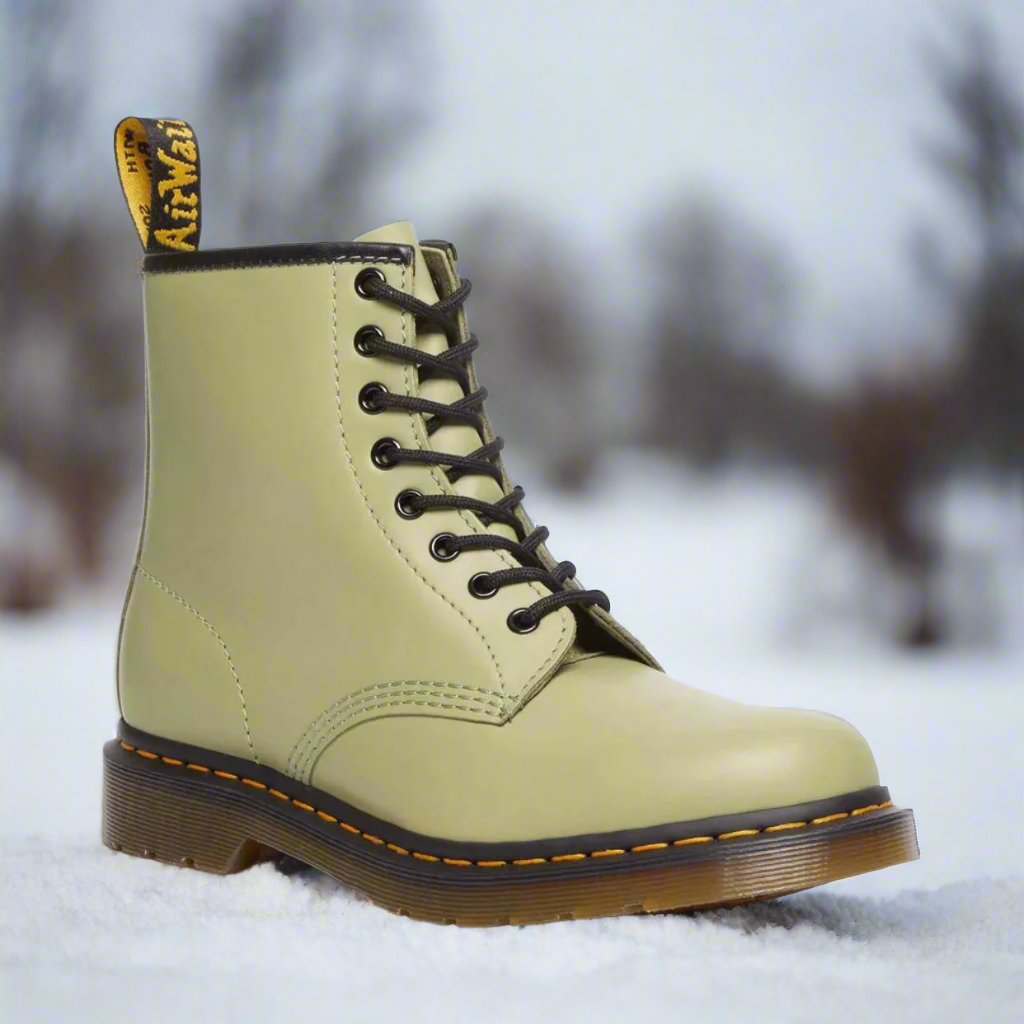 Women's Boots - Leather - Laces - Comfortable Air-Cushion Sole - Durable