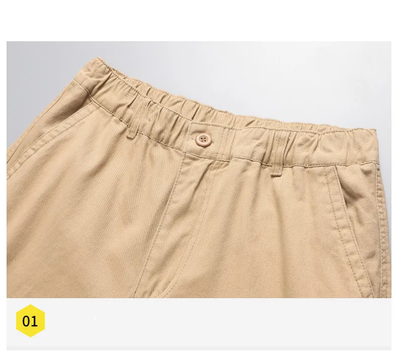 Men's Trousers - Cargo Design - Relaxed Fit - Durable Cotton - Multiple Pockets