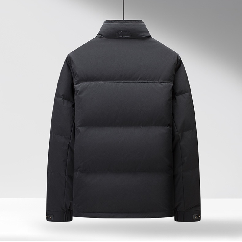 Men’s Jacket - Insulated - Regular Fit - Stand Collar - Full Zip Closure