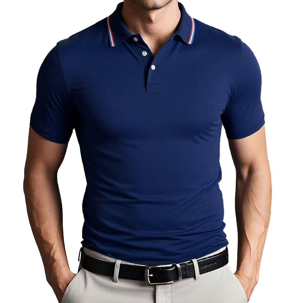 Unisex polo shirt – slim fit – let og åndbar – klassisk krave – kort ærme