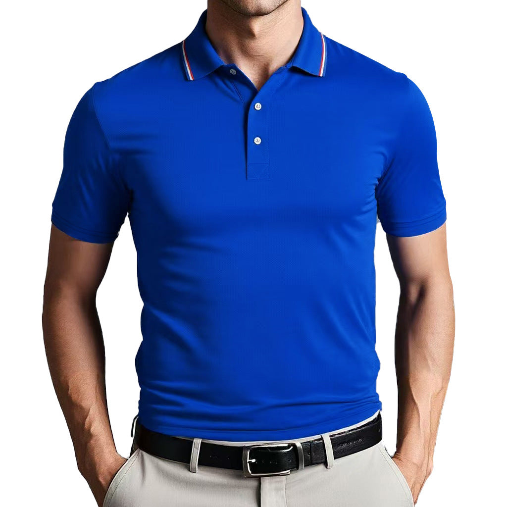 Unisex polo shirt – slim fit – let og åndbar – klassisk krave – kort ærme