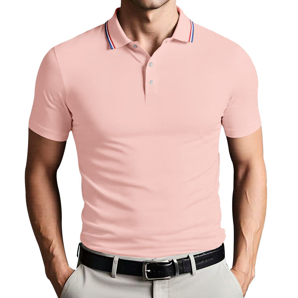 Unisex polo shirt – slim fit – let og åndbar – klassisk krave – kort ærme
