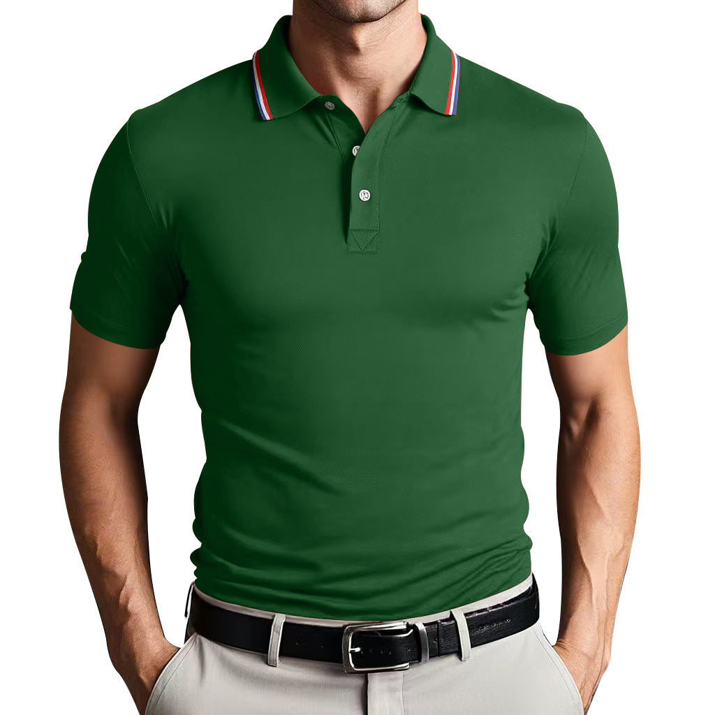Unisex polo shirt – slim fit – let og åndbar – klassisk krave – kort ærme