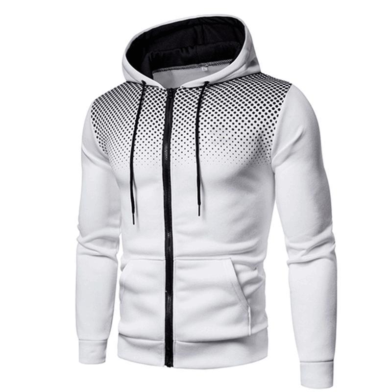 Men's Cardigan Sweater – Slim Fit – Hood with Drawstring – Soft Knit – Zipper Front