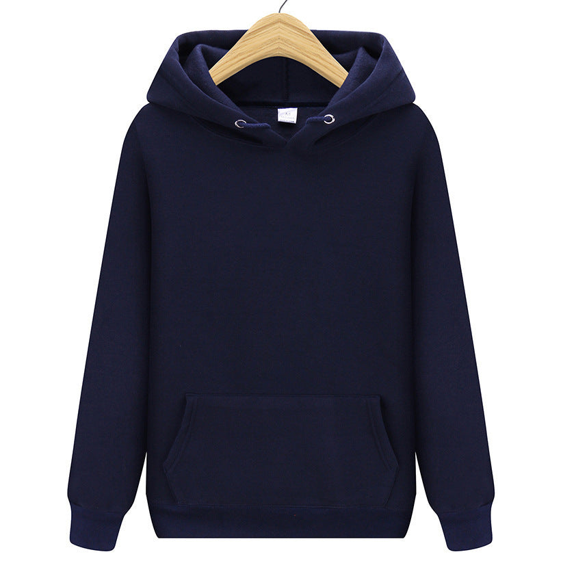 Men's Hoodie – Soft Fleece – Standard Fit – Adjustable Hood – Kangaroo Pocket