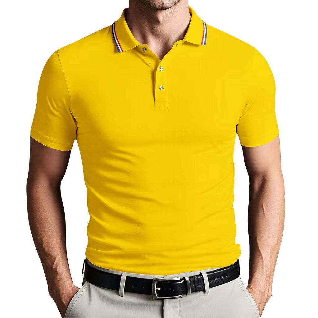 Unisex polo shirt – slim fit – let og åndbar – klassisk krave – kort ærme