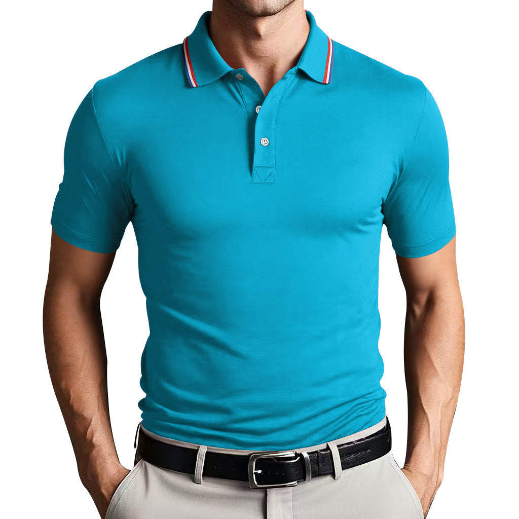 Unisex polo shirt – slim fit – let og åndbar – klassisk krave – kort ærme