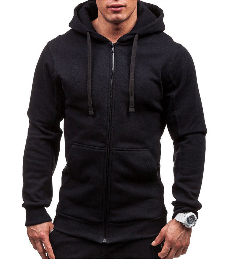 Men's Hoodie Jacket – Regular Fit – Breathable – Zipper – Casual Style