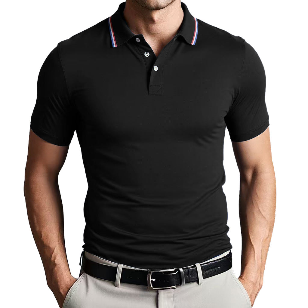 Unisex polo shirt – slim fit – let og åndbar – klassisk krave – kort ærme