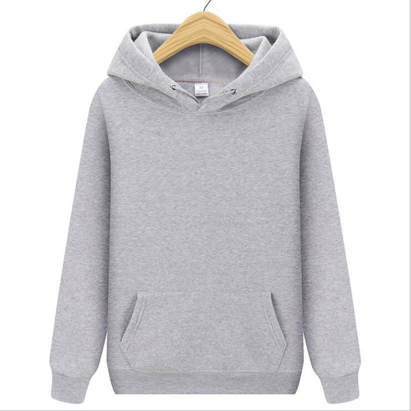 Men's Hoodie – Soft Fleece – Standard Fit – Adjustable Hood – Kangaroo Pocket