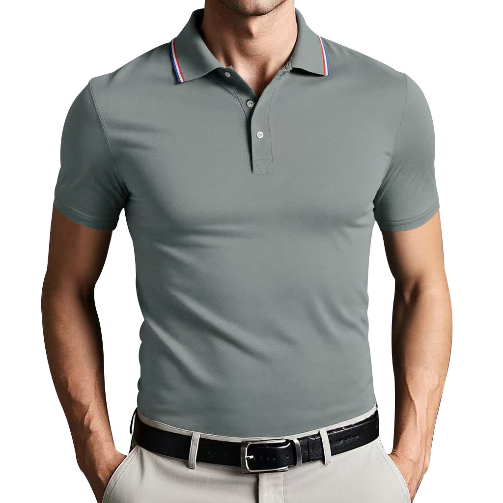 Unisex polo shirt – slim fit – let og åndbar – klassisk krave – kort ærme