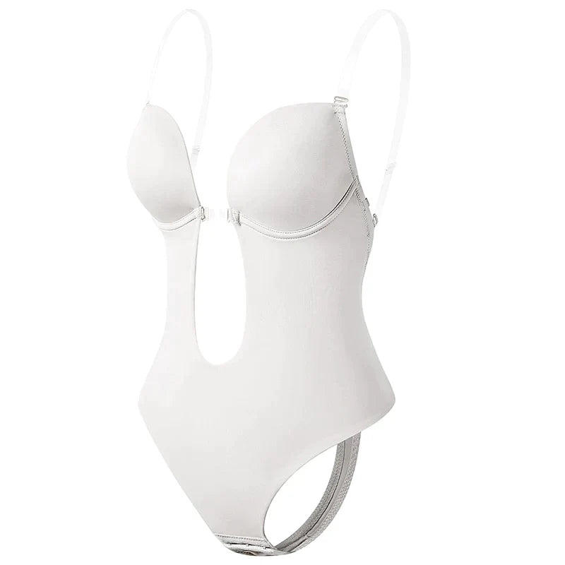 Women's Bodysuit – Sculpting Fit – Supportive Underwire – Cut-Out Design