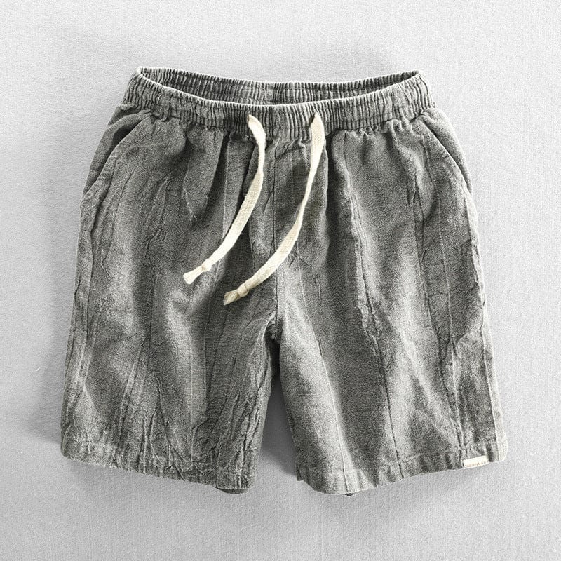 Men's Shorts – Relaxed Fit – Breathable Material – Elastic Waist with Drawstring