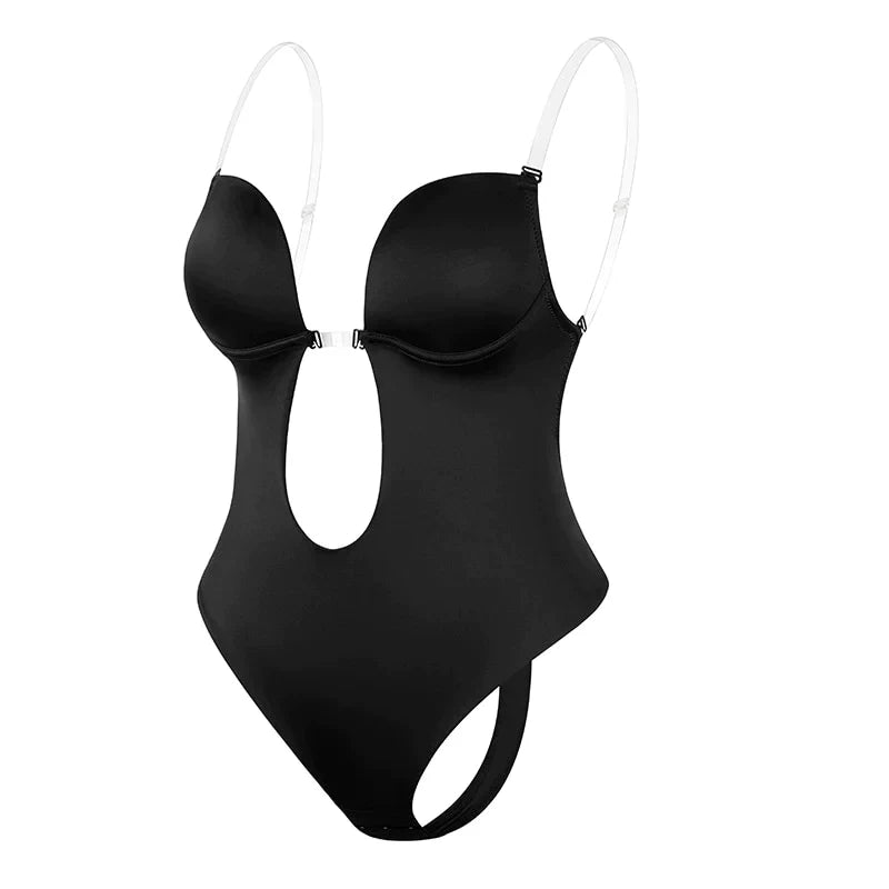 Women's Bodysuit – Sculpting Fit – Supportive Underwire – Cut-Out Design