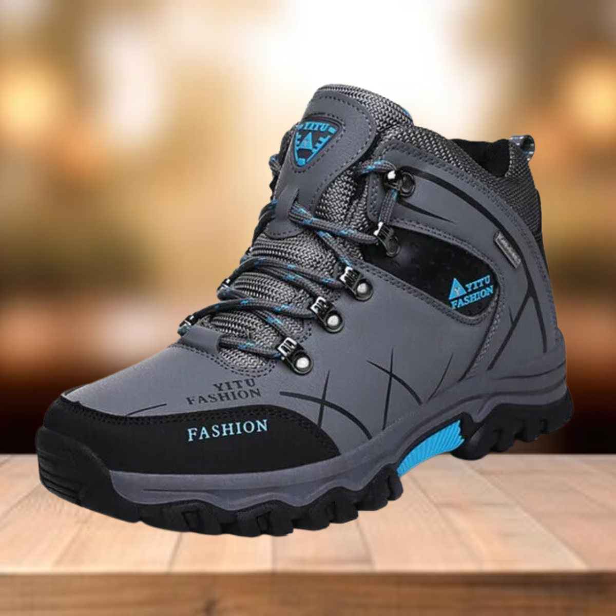 Men's Boots – Water-Resistant – High Shaft – Non-Slip Outsole – Comfort Padding