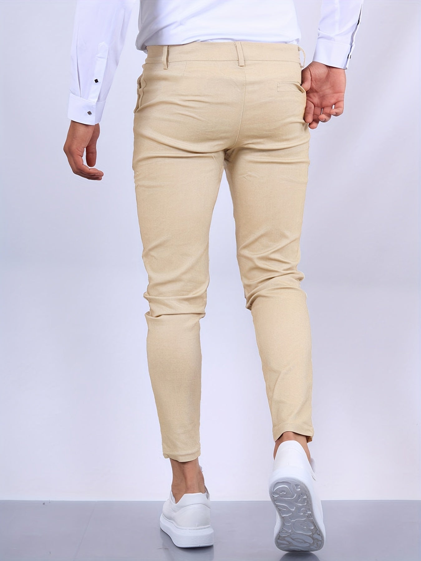Men's Trousers - Slim Fit - Stretch Comfort - Elegant and Modern Design