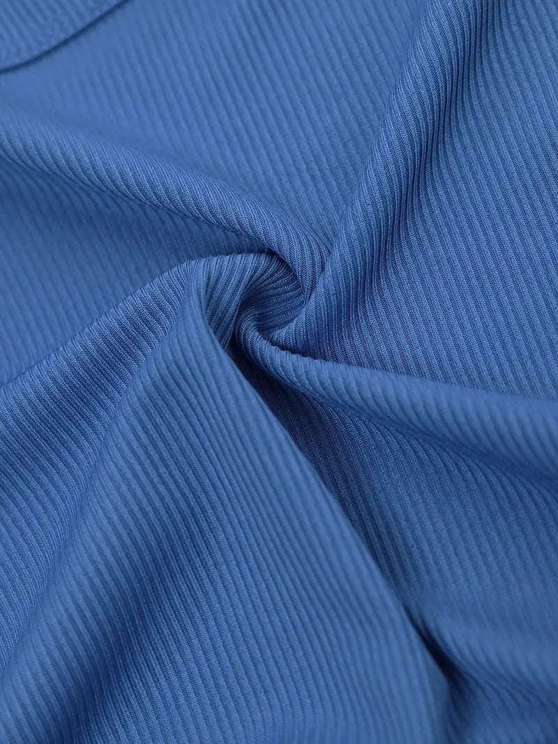 Women's Dress - Sleeveless Bodycon - Slit & Ruched Details - Elegant & Light