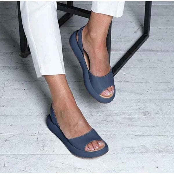 Women's Sandals - Open Toe - Flat Sole - Comfortable and Stylish for Everyday