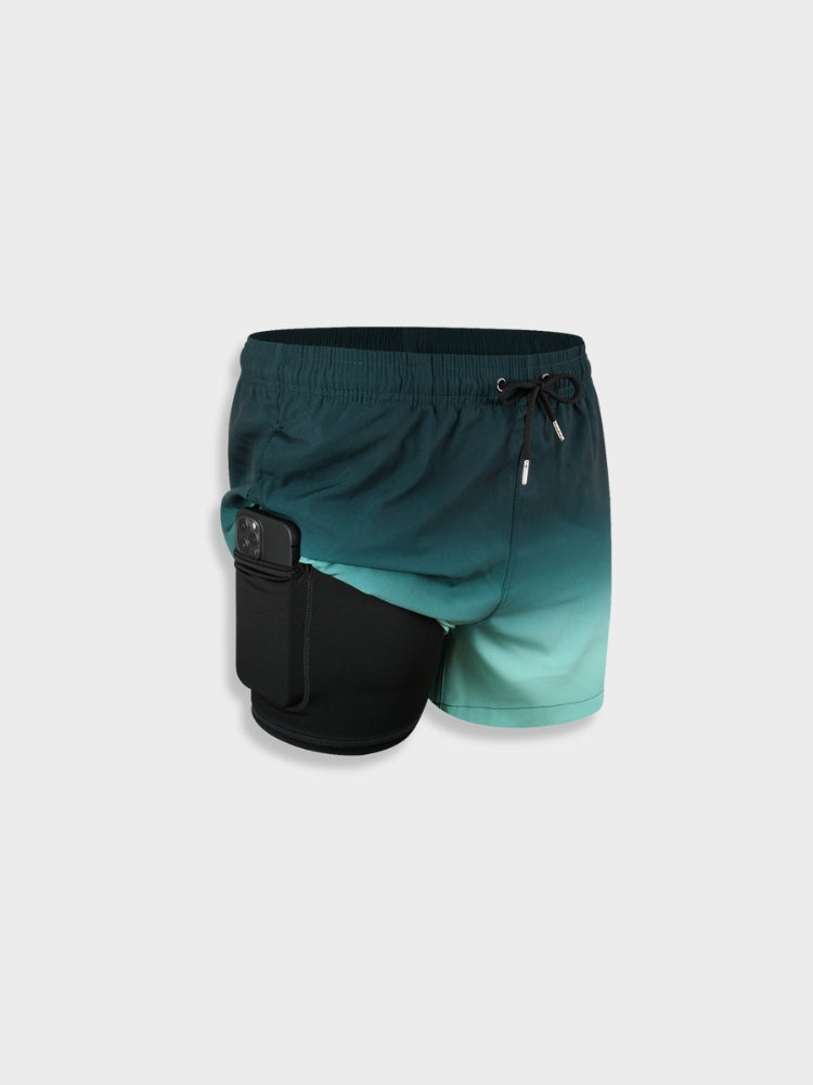 Men's Swim Trunks – Relaxed Fit – Quick-Drying – Mid Length – Drawstring Waist
