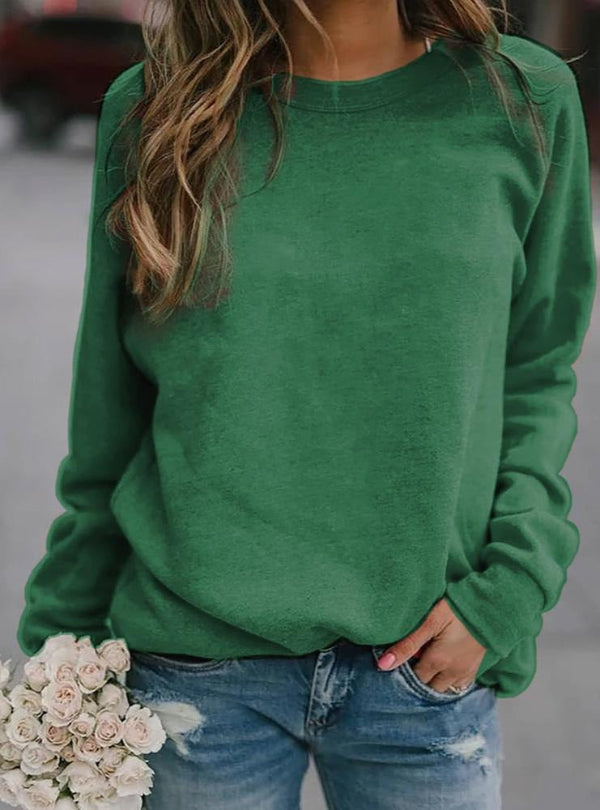 Women's Pullover Sweater – Soft Knit – Relaxed Fit – Long Sleeves – Everyday Use