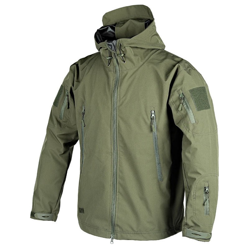 Women's Jacket – Relaxed Fit – Weather Resistant – Adjustable Hood – Zipper Pockets