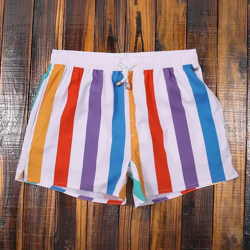Men's Shorts – Relaxed Fit – Lightweight and Breathable – Elastic Waist with Drawstring