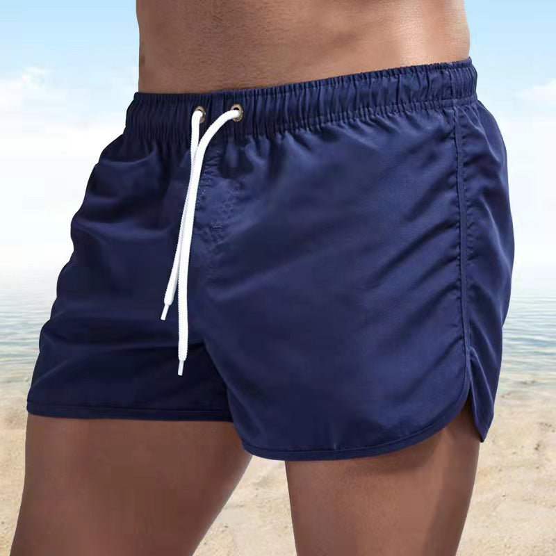 Men's Swim Shorts – Relaxed Fit – Quick-Drying Breathable Material – Mid Length