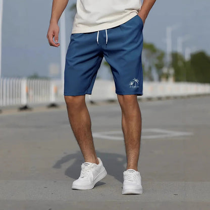 Men's Swim Shorts – Regular Fit – Quick-Drying – Elastic Waist – With Pockets