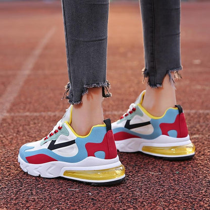 Dame Sneakers - Moderne Design - Støddæmpende Sål - Åndbart og Komfortabelt