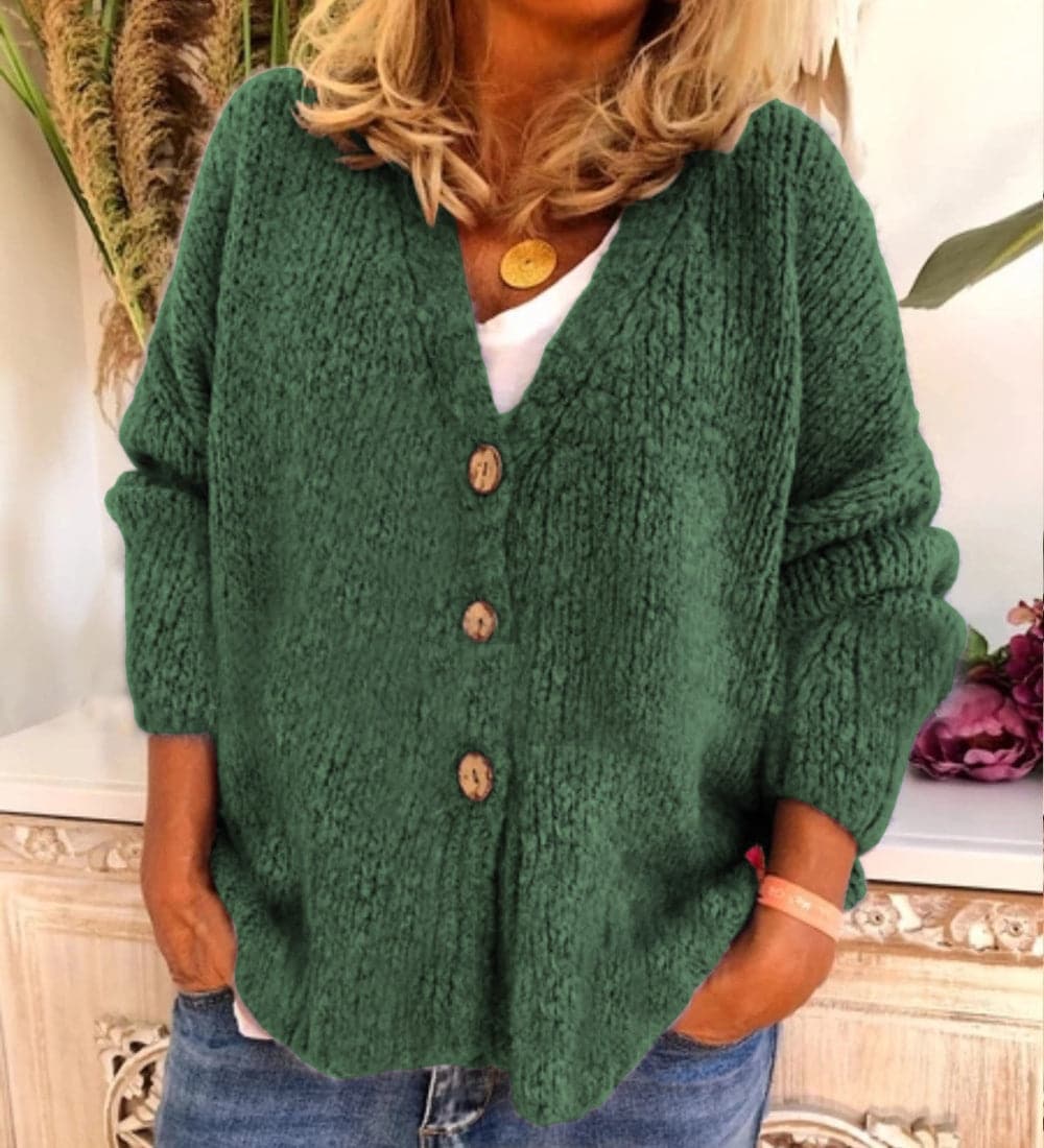 Amaya - Moderigtig strikket cardigan