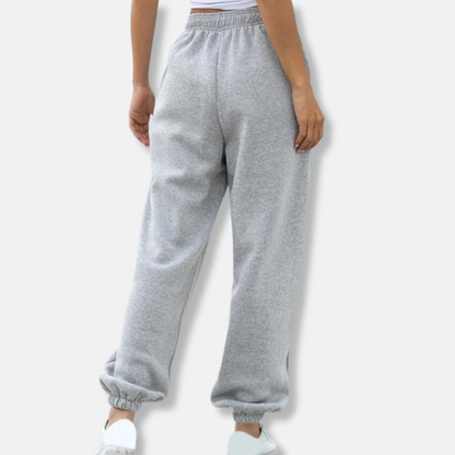 Rosie Relaxed Fit Jogger Pants | Solid Ankle-Length Jogger Pants