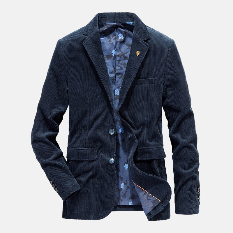 Men's Jacket – Tailored Fit – Single Breasted – Notch Lapel – Smart Casual