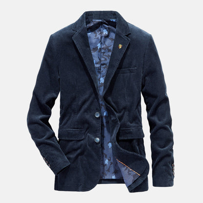 Men's Jacket – Tailored Fit – Single Breasted – Notch Lapel – Smart Casual
