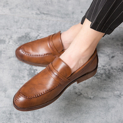 Herre Loafers – Ægte Læder – Slip-On – Penny Strap – Komfortabel Pasform