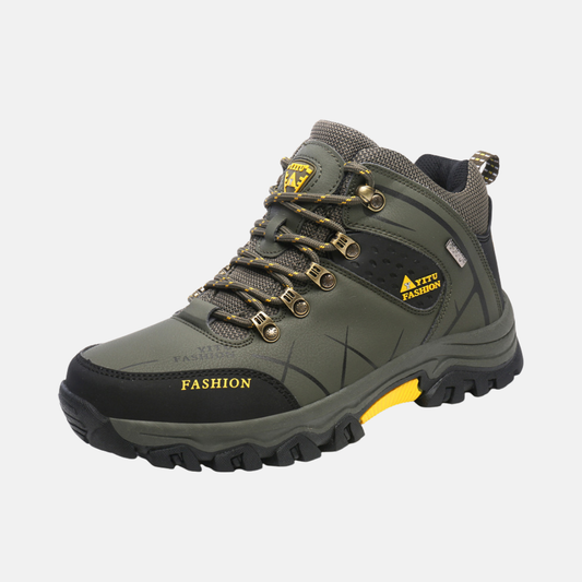 Men's Boots – Water-Resistant – High Shaft – Non-Slip Outsole – Comfort Padding