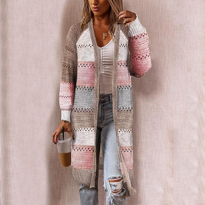 Benthe - Moderigtig strikket cardigan